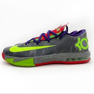 Nike Kevin Durant 6 KD VI Energy Basketball Sneakers Size Youth 6Y / Womens 7.5